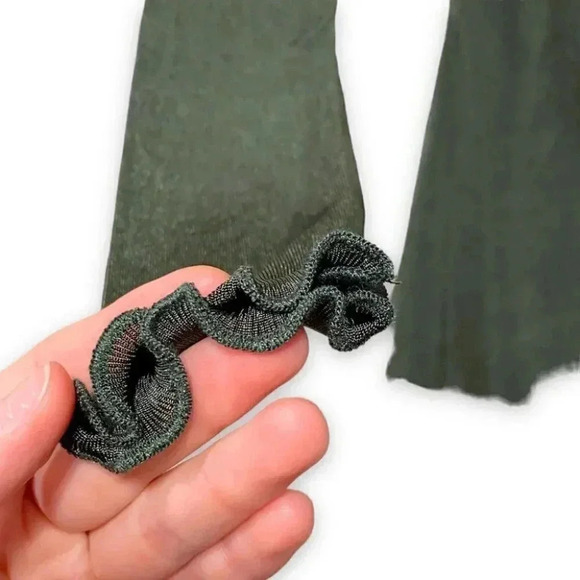 NWT Lovers + Friends Marais Cutout Mini Dress Shrug in Olive Green Size XS - Picture 8 of 11